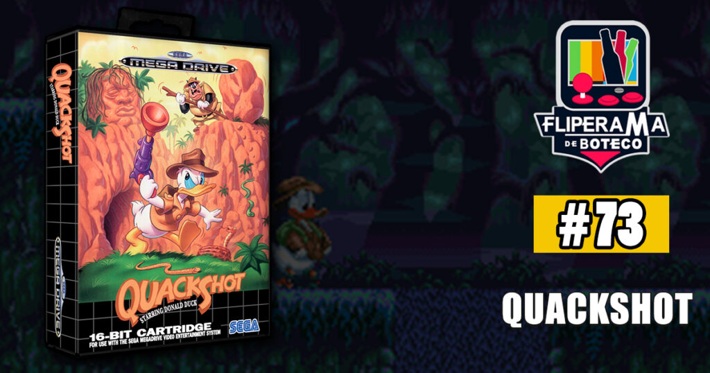 Fliperama de Boteco #73 - Quackshot