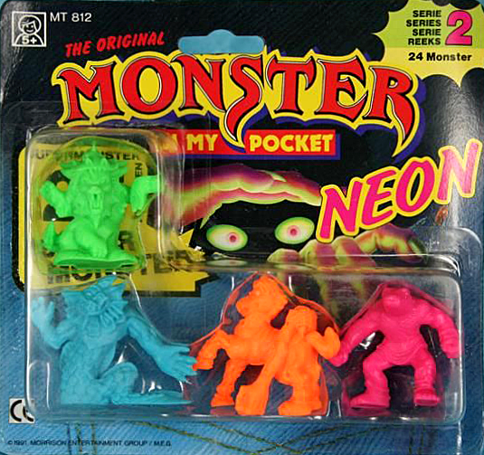 Linha de Brinquedos de Monster In My Pocket