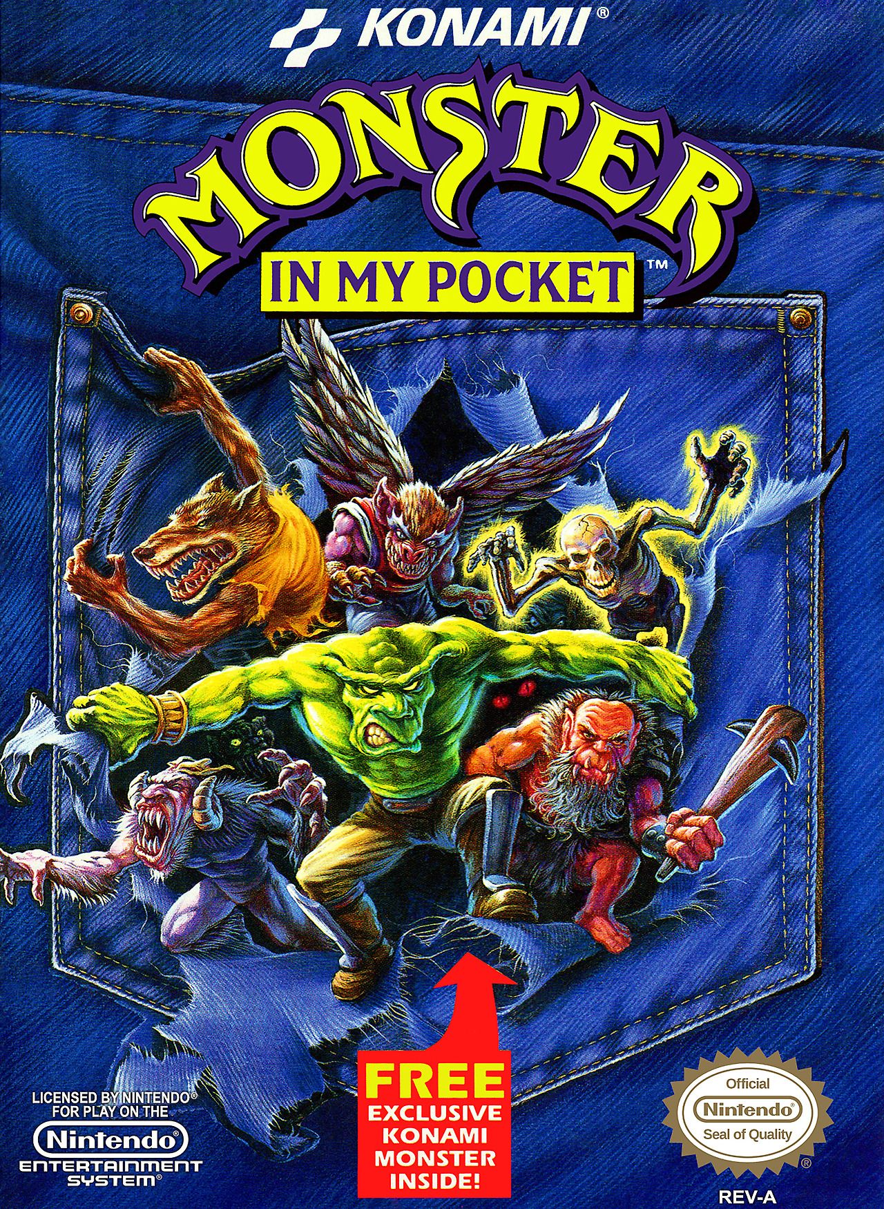 Capa do Monster in My Pocket