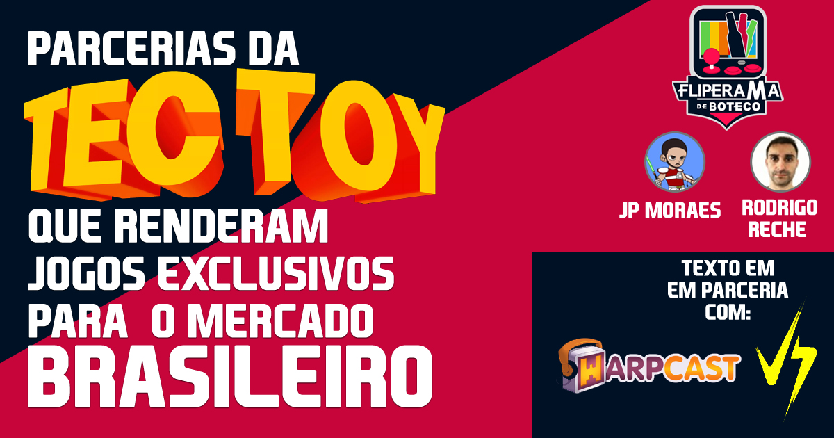 Parcerias da Tectoy que renderam jogos exclusivos para o mercado Brasileiro