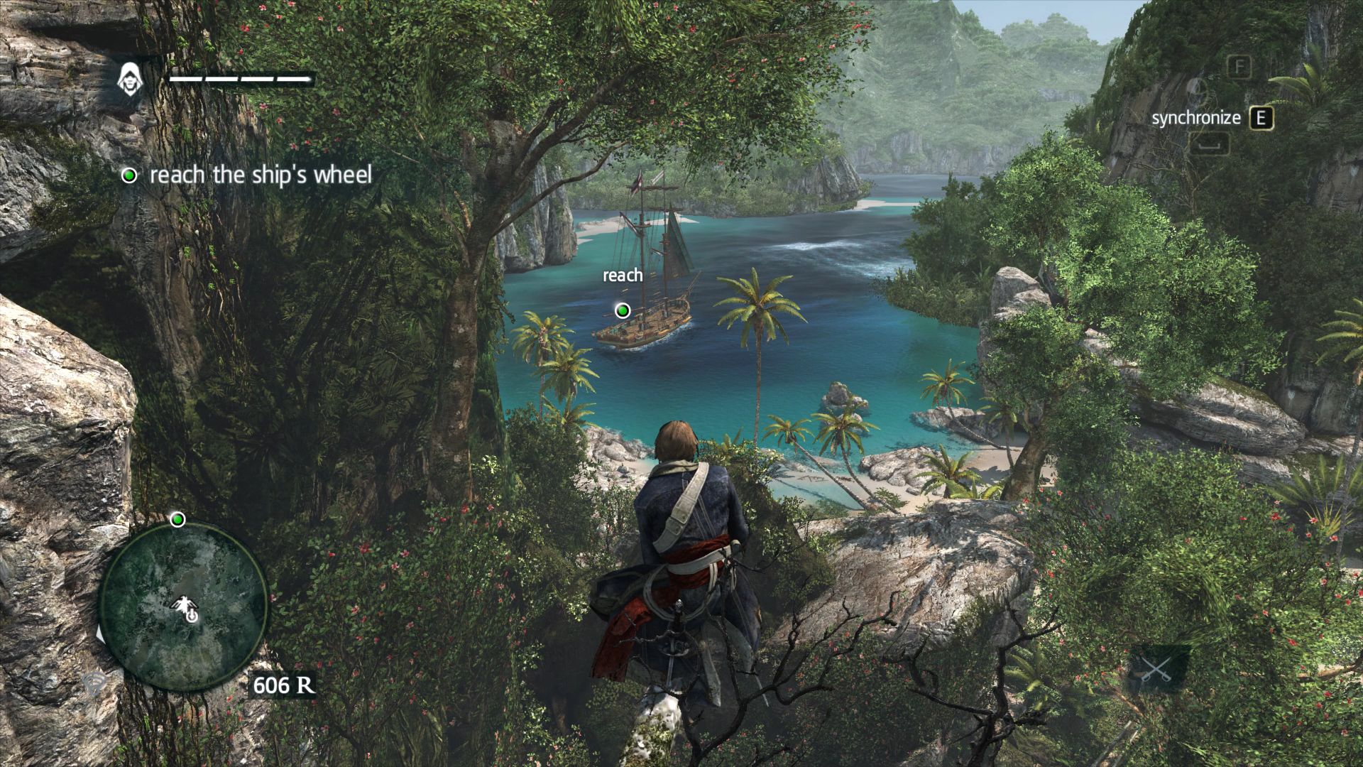 Assassin's Creed IV - Black Flag rodando no GeForce Now no PC, serviço de Streaming de Jogos da Nvidia Assassin's Creed IV - Black Flag rodando no GeForce Now no PC, serviço de Streaming de Jogos da Nvidia