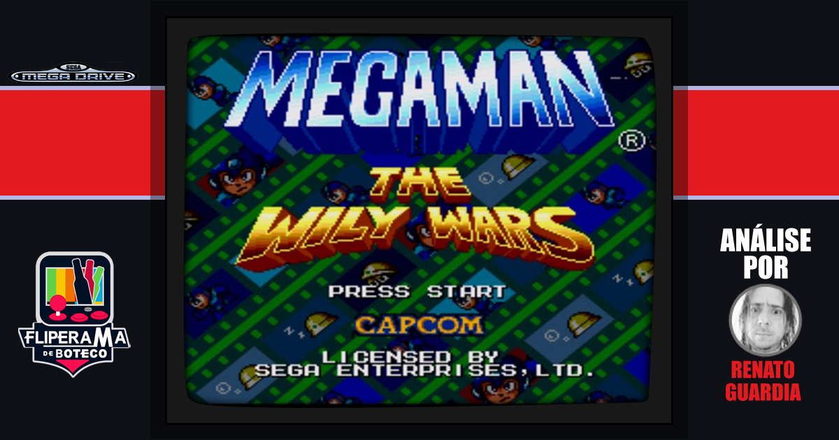 Megaman: Wily Wars para o Mega Drive