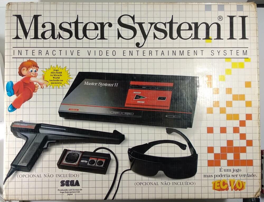 Caixa Master System da Tec Toy