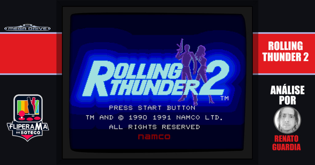 Rolling Thunder 2 para Mega Drive