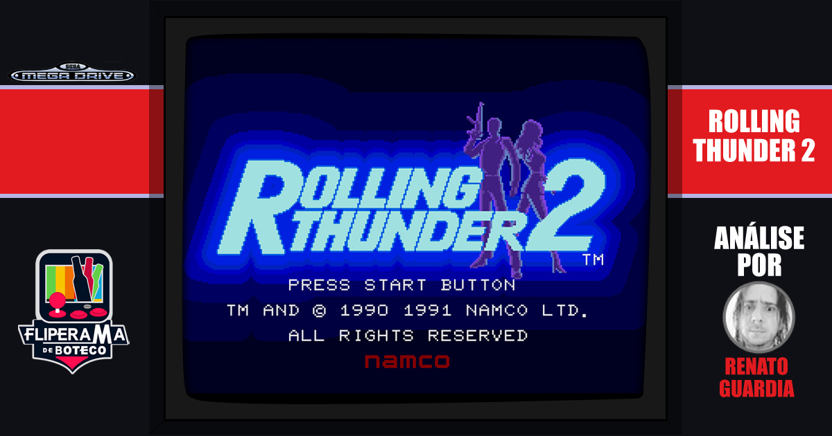 Rolling Thunder 2 para Mega Drive