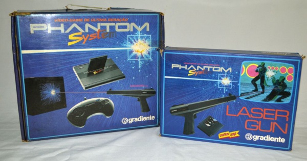 O Clone nacional do NES – Phantom System - Caixa Phantom System