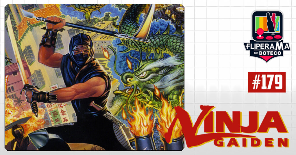 Fliperama de Boteco #179 - Ninja Gaiden (Master System)Fliperama de Boteco #179 - Ninja Gaiden (Master System)