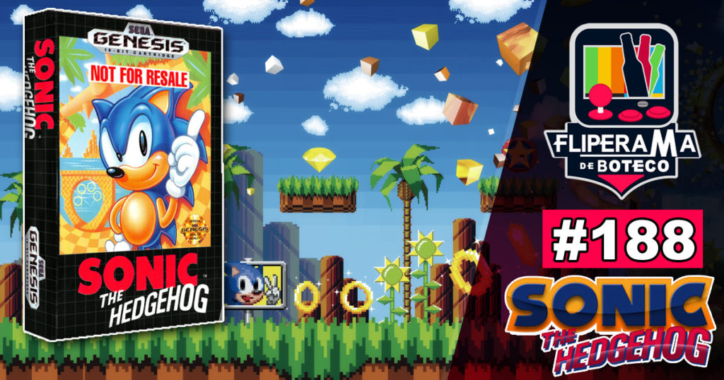 Fliperama de Boteco #188 - Sonic 1 (Mega Drive)