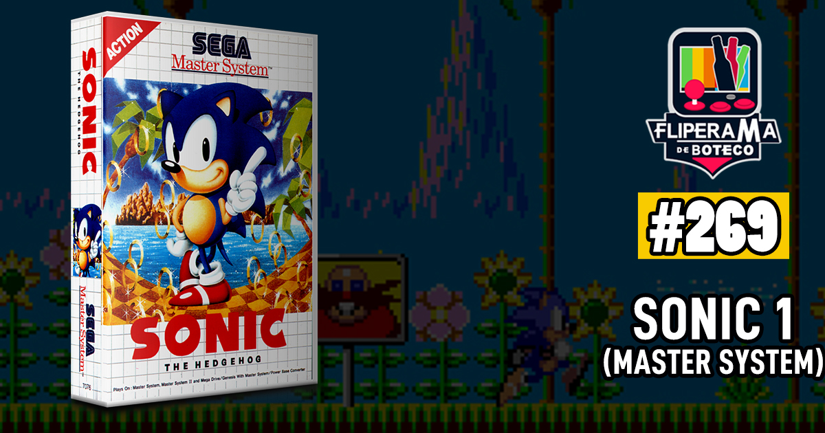 Fliperama de Boteco #269 - Sonic 1 (Master System)