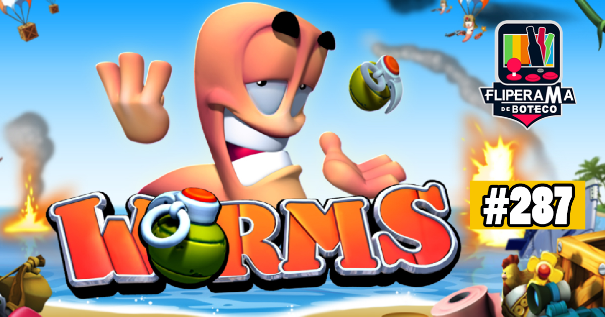 Fliperama de Boteco #287 - Worms 1