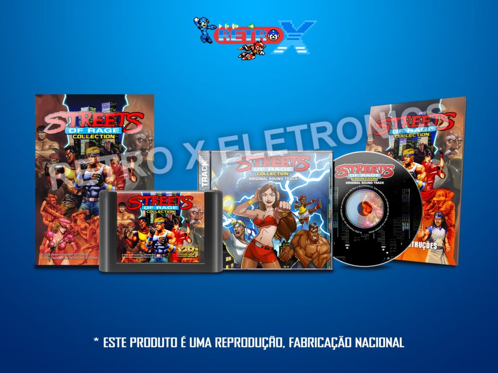 Box Streets of Rage Collection Mega Drive