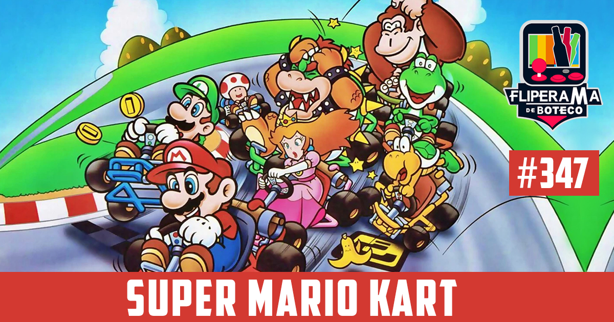 Super Mario Kart (SNES) e o início das loucas corridas entre os