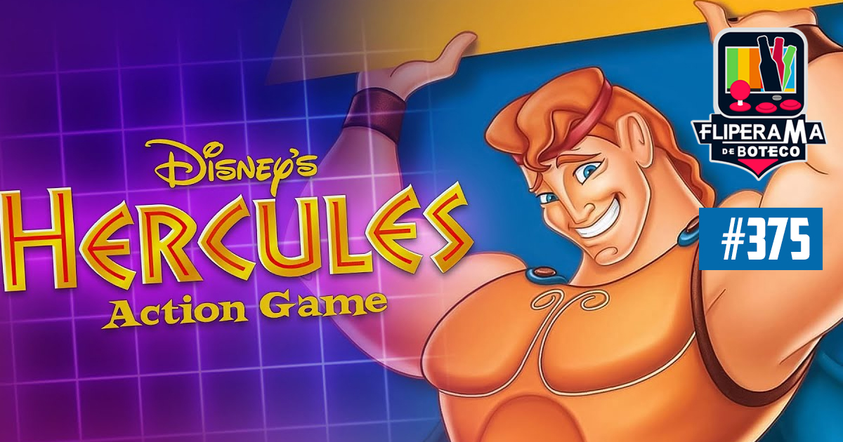 Fliperama de Boteco #375 - Disney Hercules Action Game