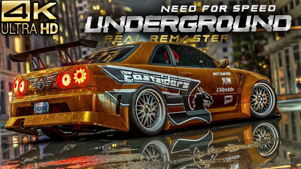 Remake de Need for Speed Underground em 4K oferece gráficos modernos e desempenho suave