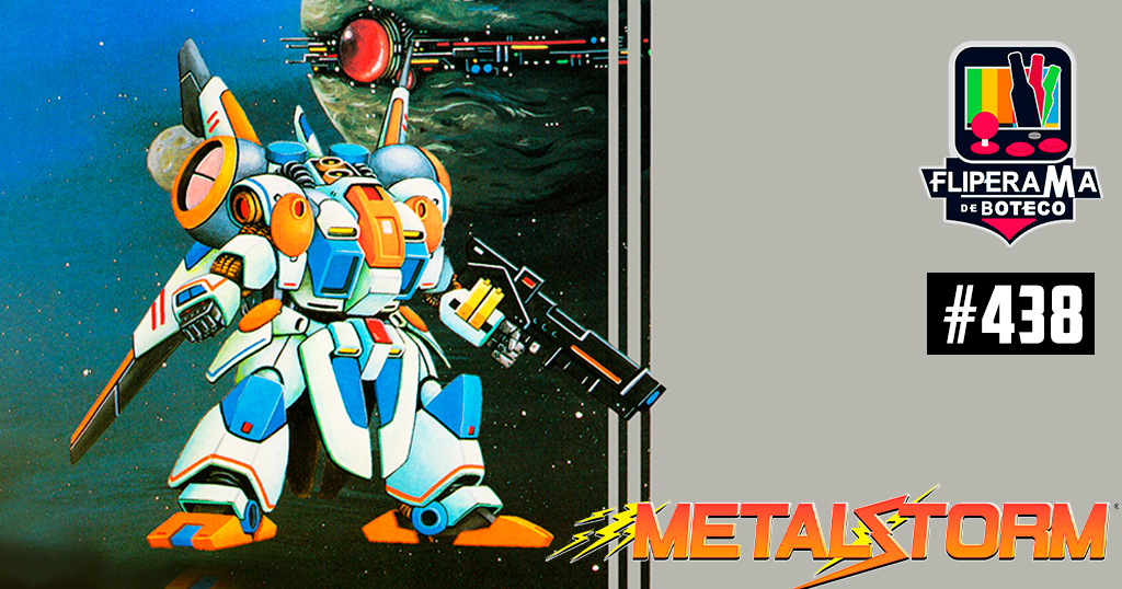 Fliperama de Boteco #438 – Metal Storm (NES)