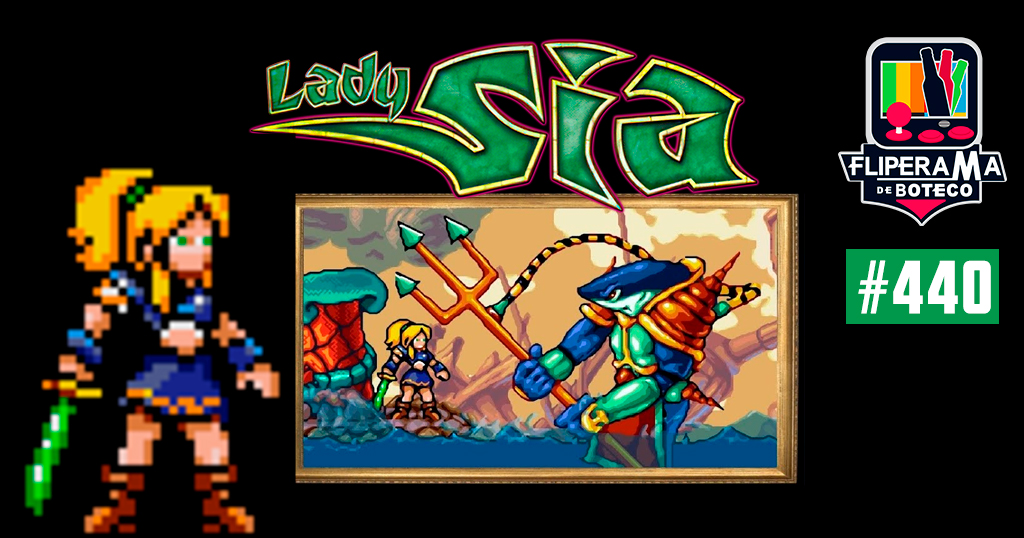 Fliperama de Boteco #440 – Lady Sia (GBA)