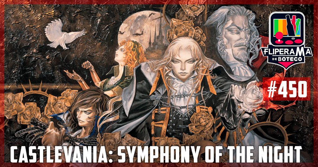 Fliperama de Boteco #450 - Castlevania: Symphony of the Night com VigiaBr