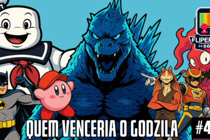 Fliperama de Boteco #477 - Quem venceria o GodZilla*