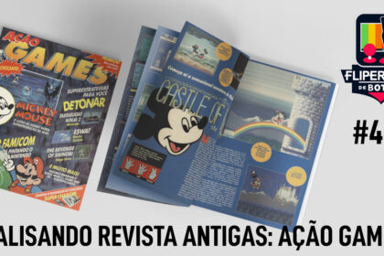Fliperama de Boteco #489 - Analisando Revistas Antigas: Ação Games 1