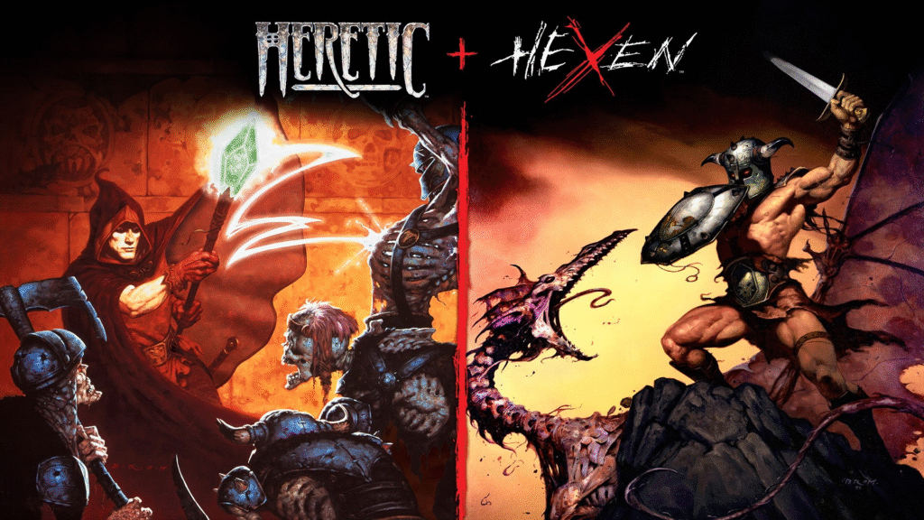 Relançamento Surpresa de Heretic e Hexen com Melhorias, Conteúdos Inéditos e Crossplay