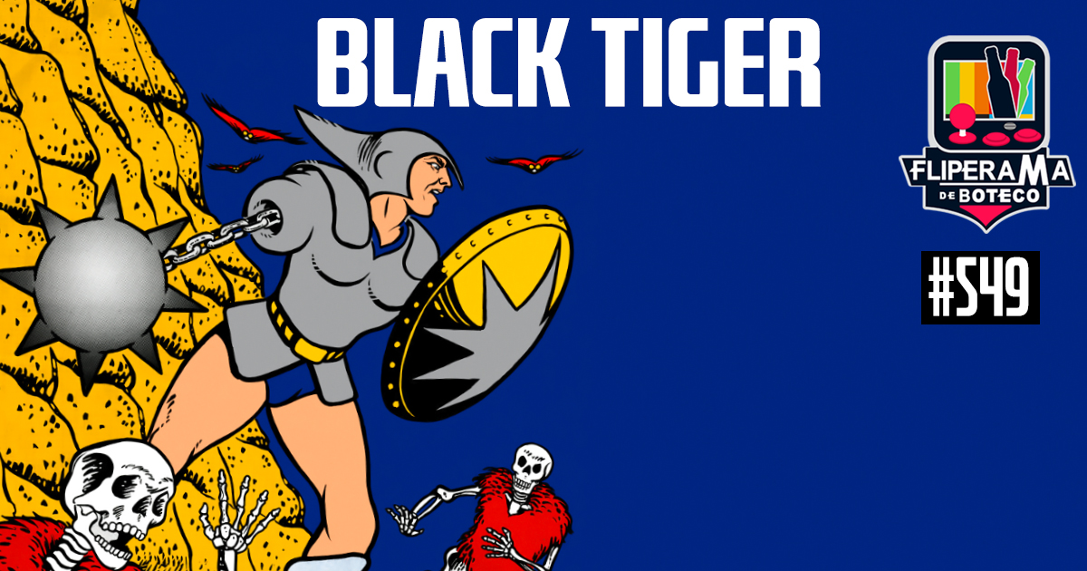 Fliperama de Boteco #549 - Black Tiger (Black Dragon)
